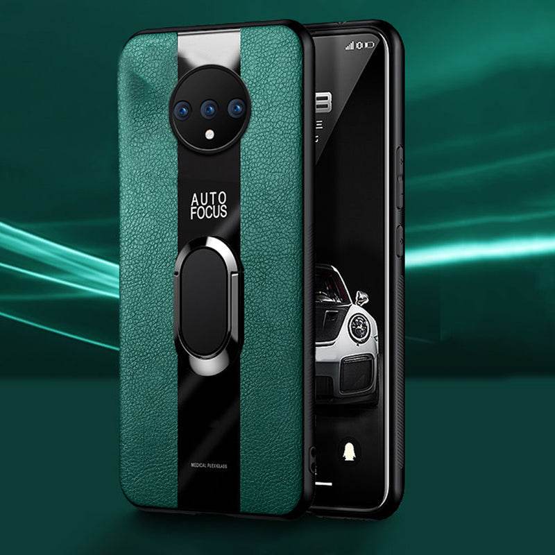 Plexiglass Luxury Leather Ring Case - OnePlus - Million Cases 