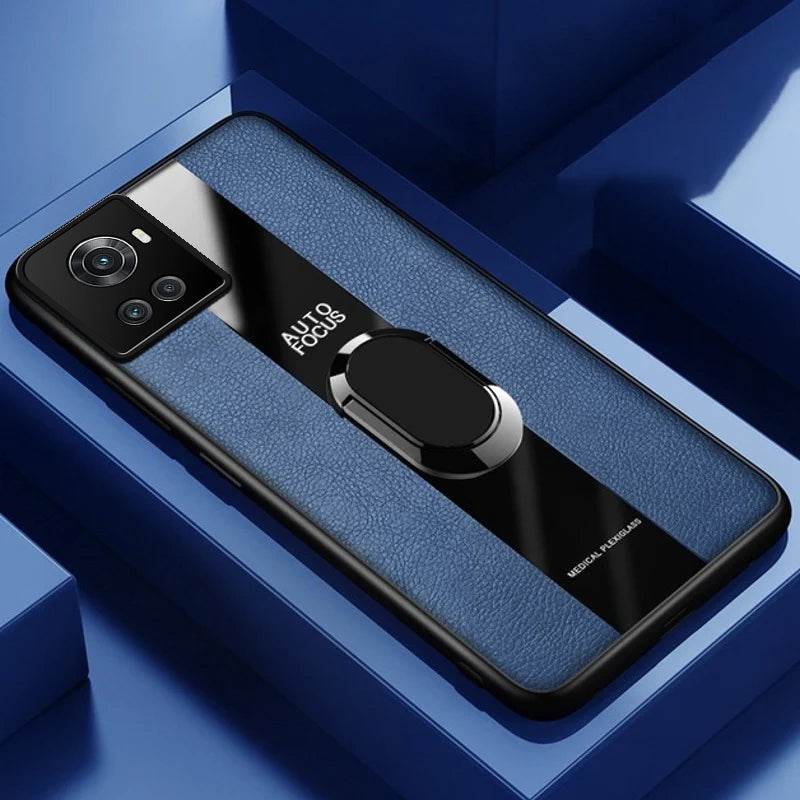 Plexiglass Luxury Leather Ring Case - OnePlus - Million Cases 