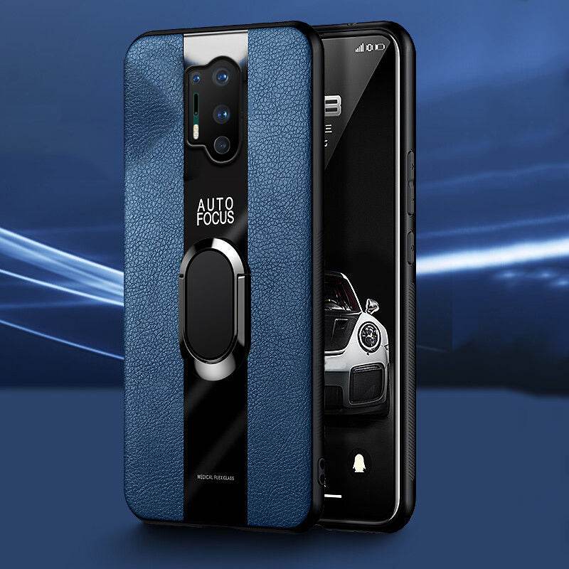 Plexiglass Luxury Leather Ring Case - OnePlus - Million Cases 