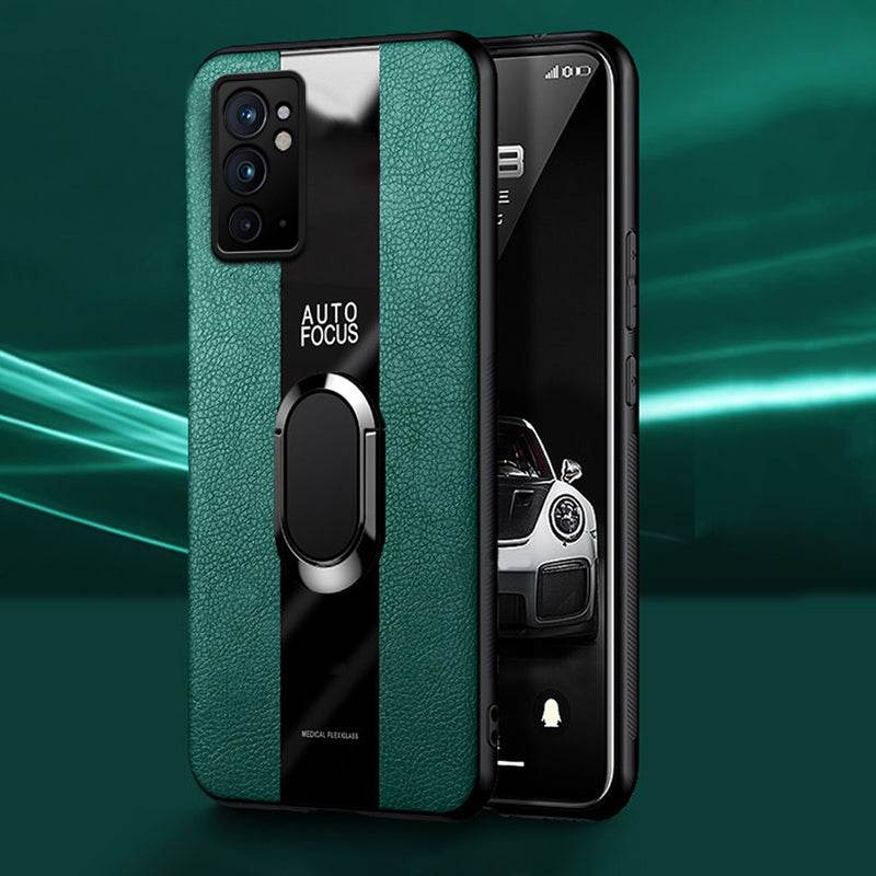 Plexiglass Luxury Leather Ring Case - OnePlus - Million Cases 