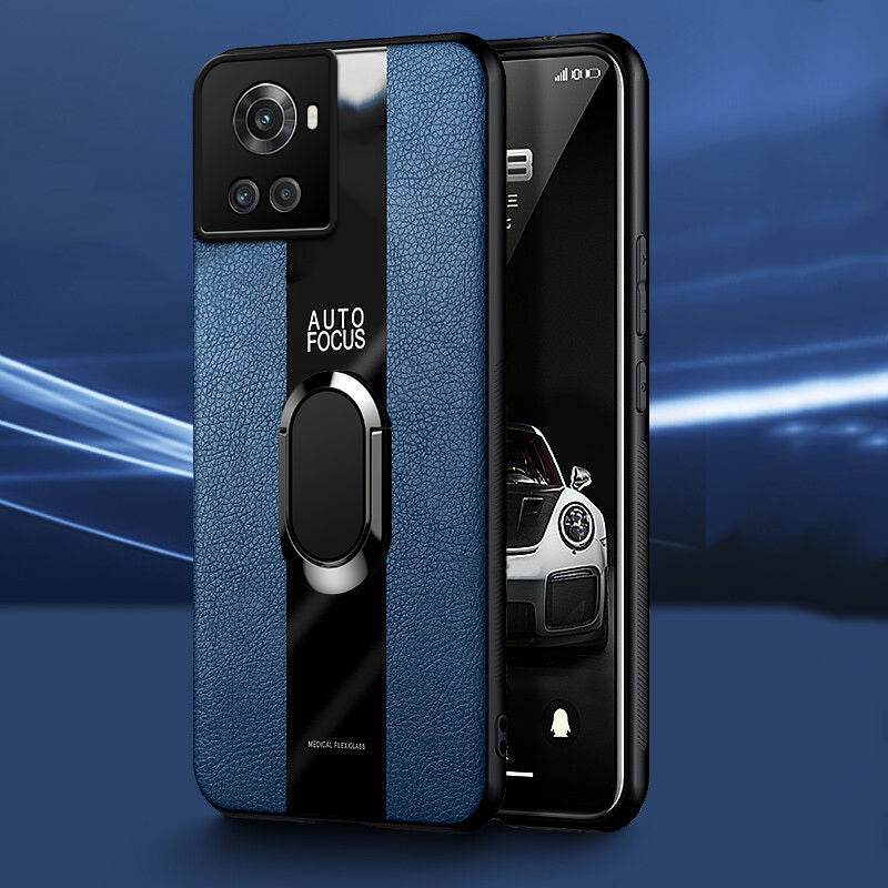 Plexiglass Luxury Leather Ring Case - OnePlus - Million Cases 