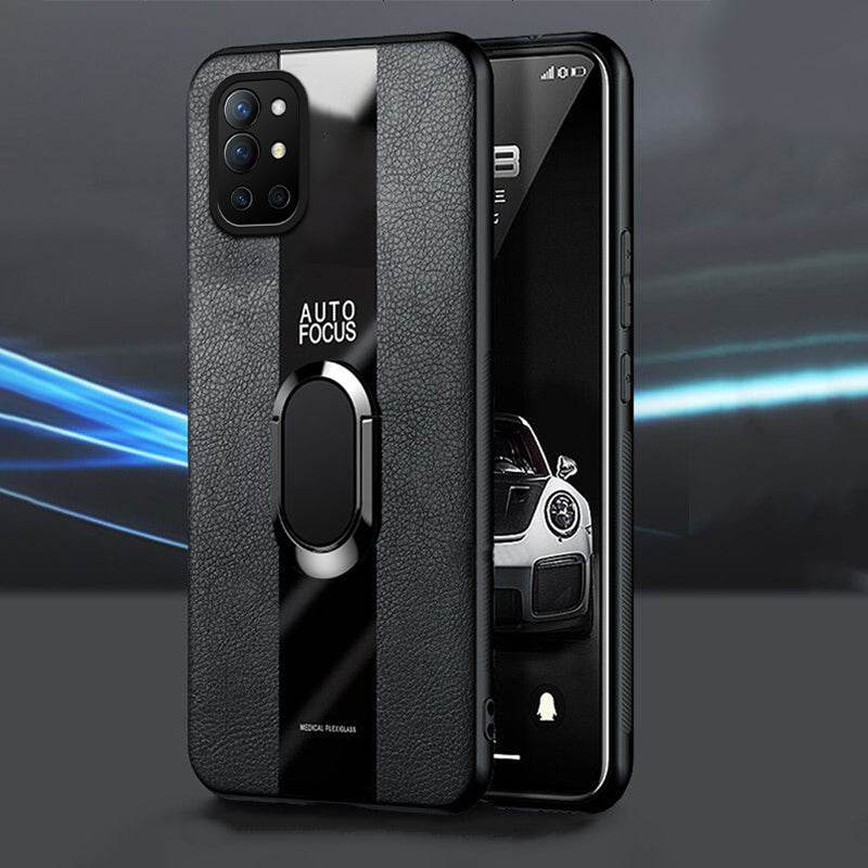 Plexiglass Luxury Leather Ring Case - OnePlus - Million Cases 