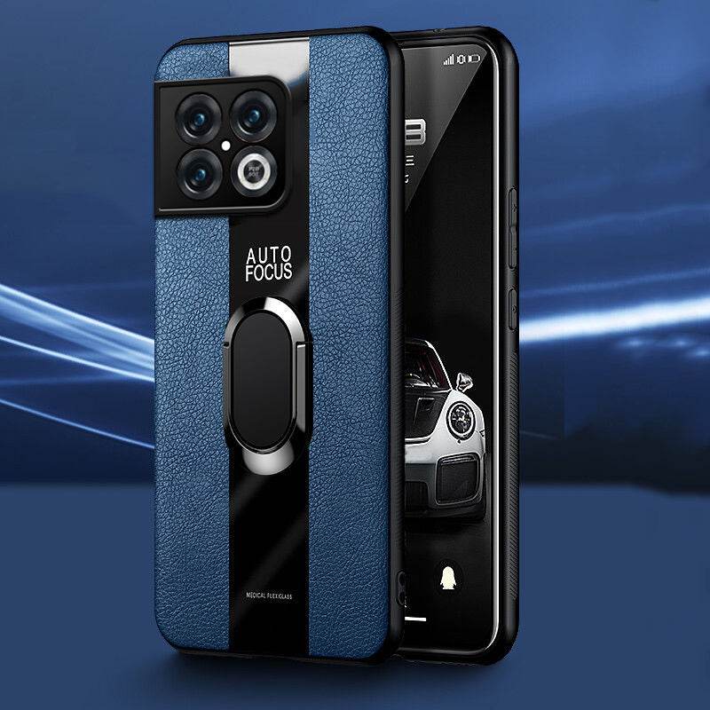 Plexiglass Luxury Leather Ring Case - OnePlus - Million Cases 