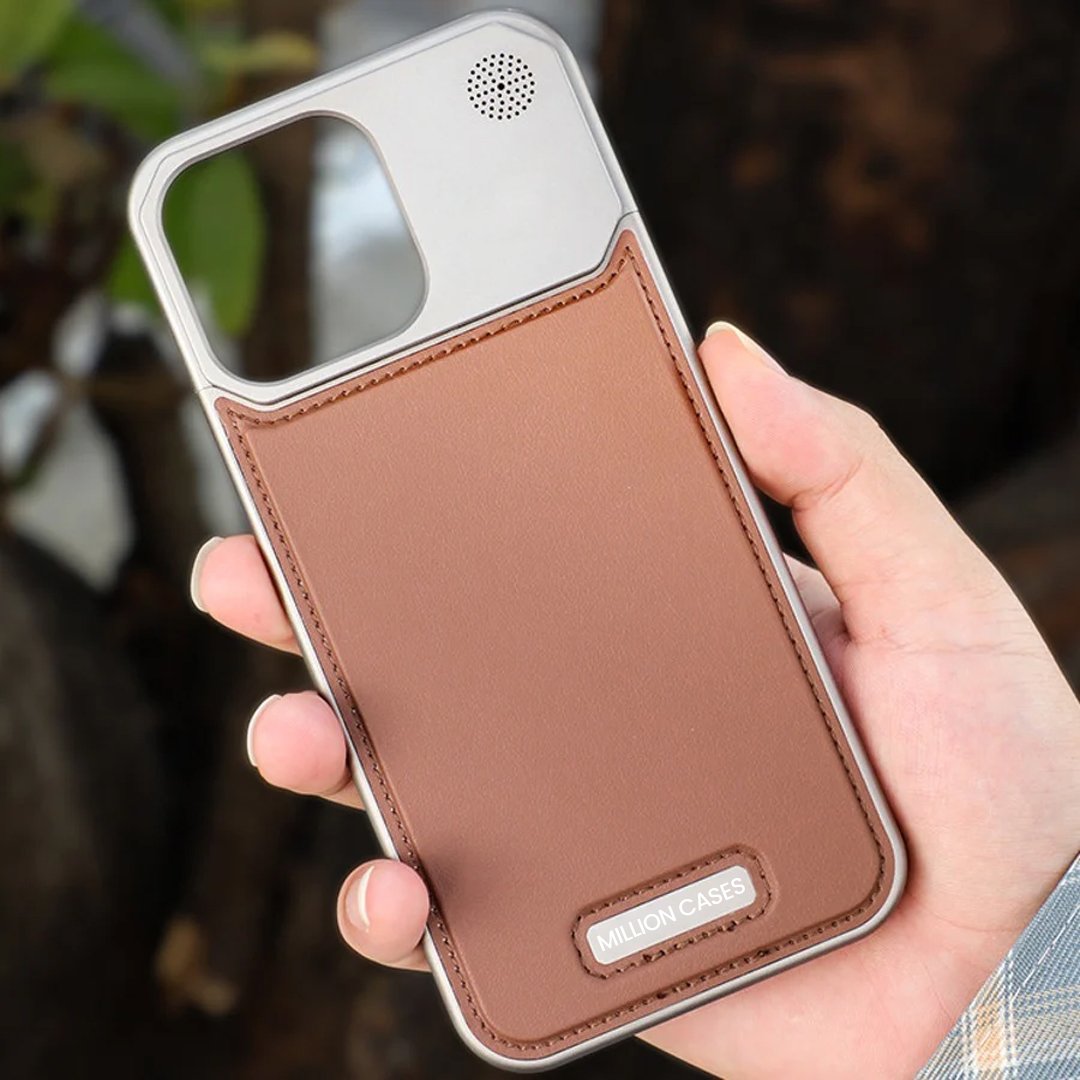 Aero Flex Premium Metallic Leather Case - iPhone – Million Cases