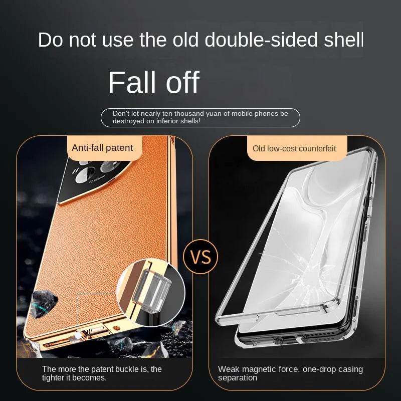 Aluminium Frame Leather Back Case - OnePlus - Million Cases 