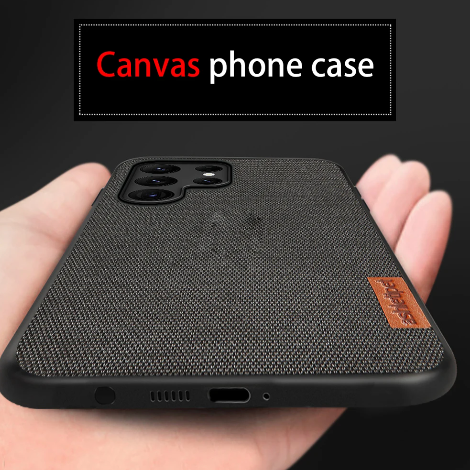 Premium Zenith Canvas Texture Case - Samsung