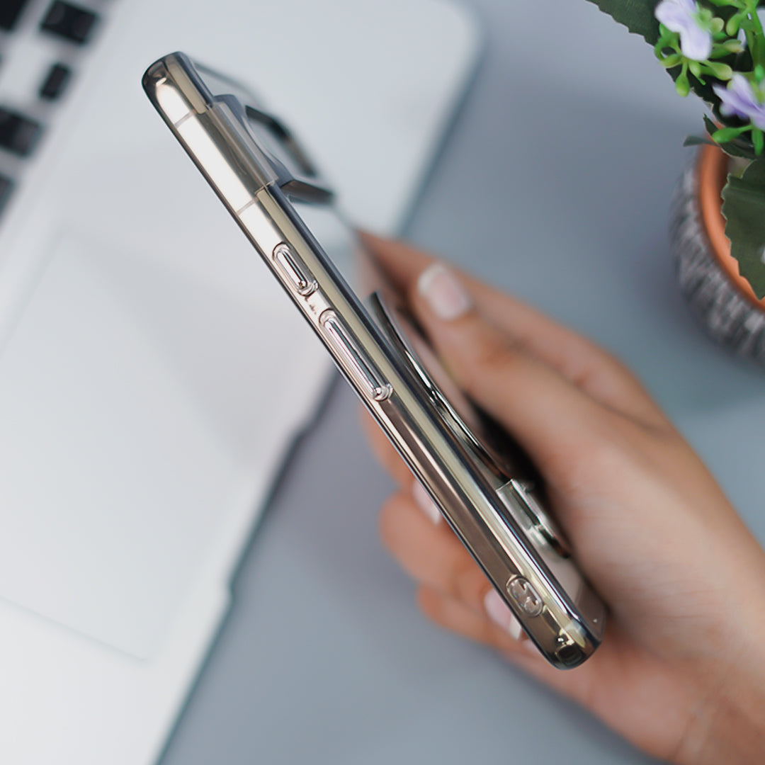Google Pixel 9 Series Transparent Rotating Ring Stand Case
