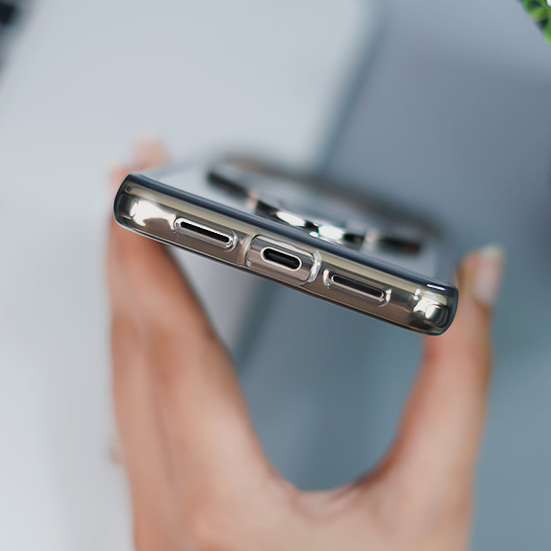 Google Pixel 9 Series Transparent Rotating Ring Stand Case