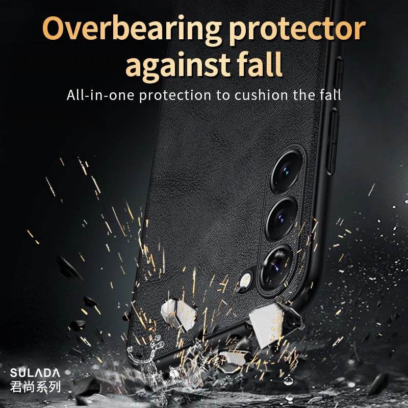 Galaxy S24 Ultra Timeless Genuine Leather Case - Million Cases 