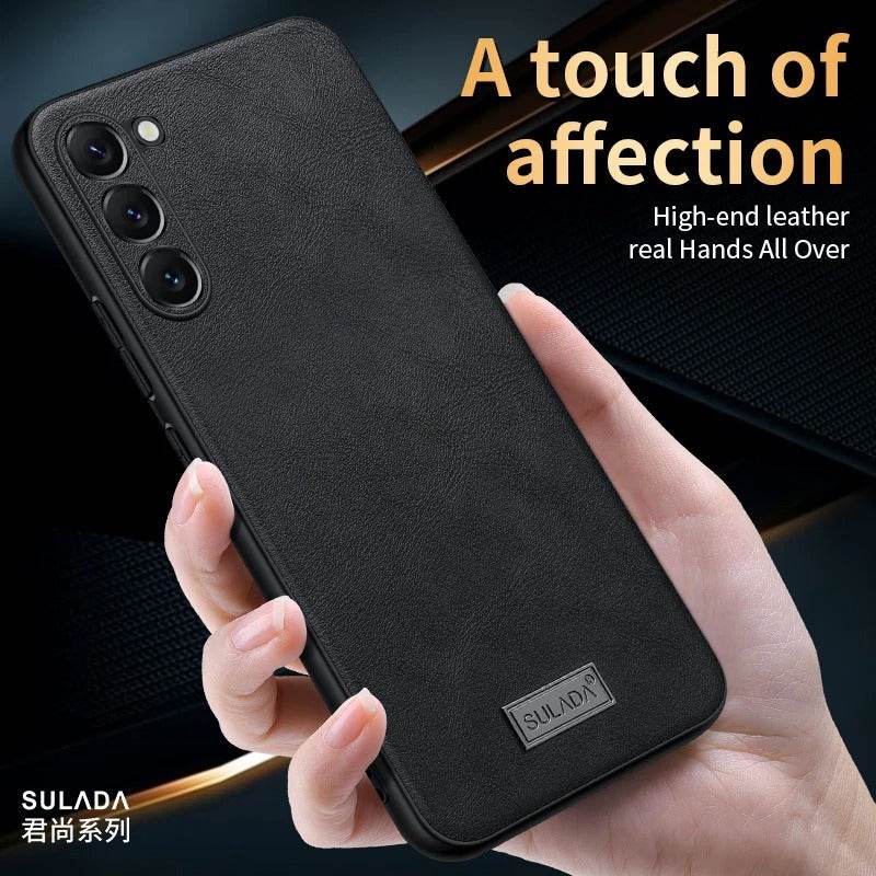 Galaxy S24 Ultra Timeless Genuine Leather Case - Million Cases 