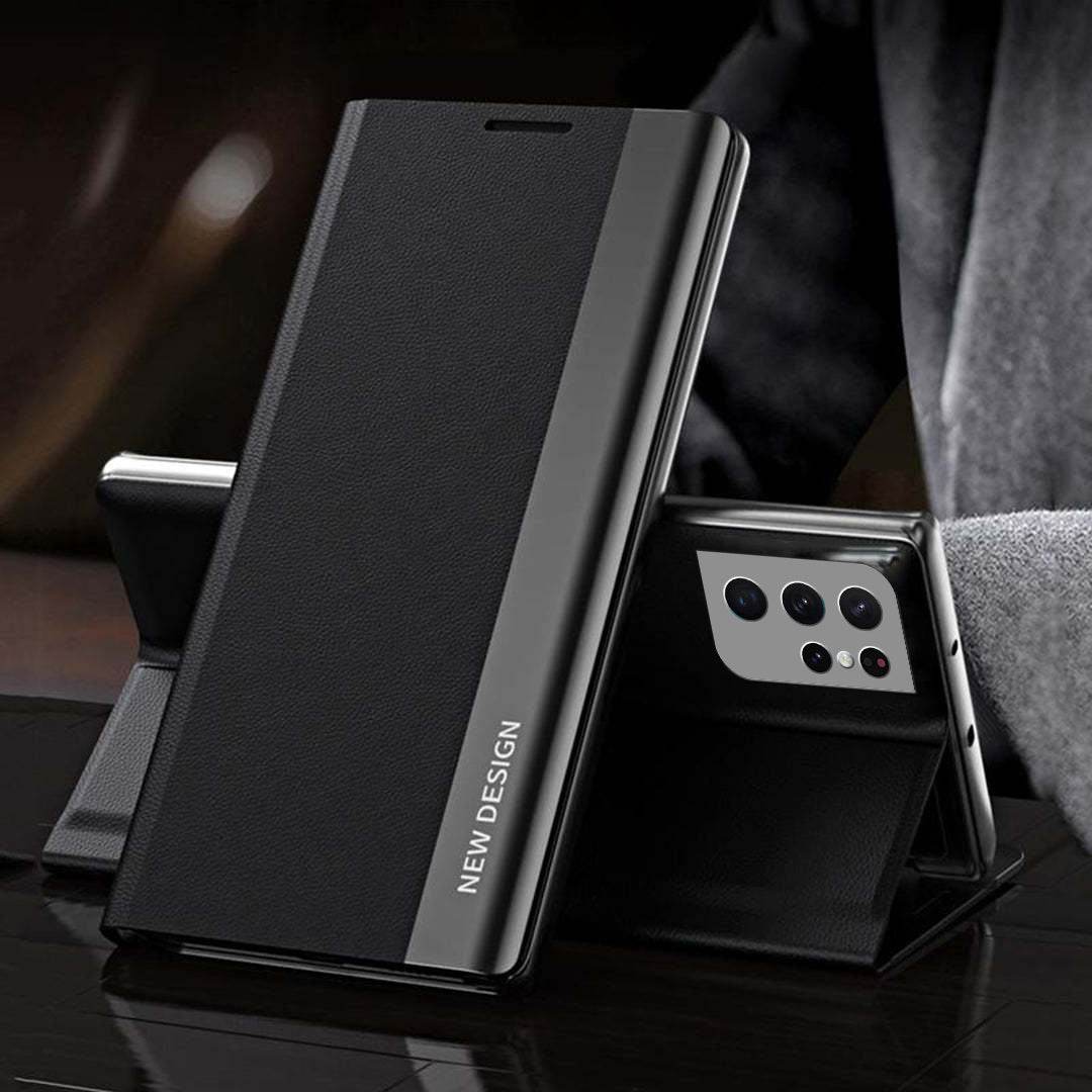 Galaxy S Series PU Leather Side Window Flip Case - Million Cases 