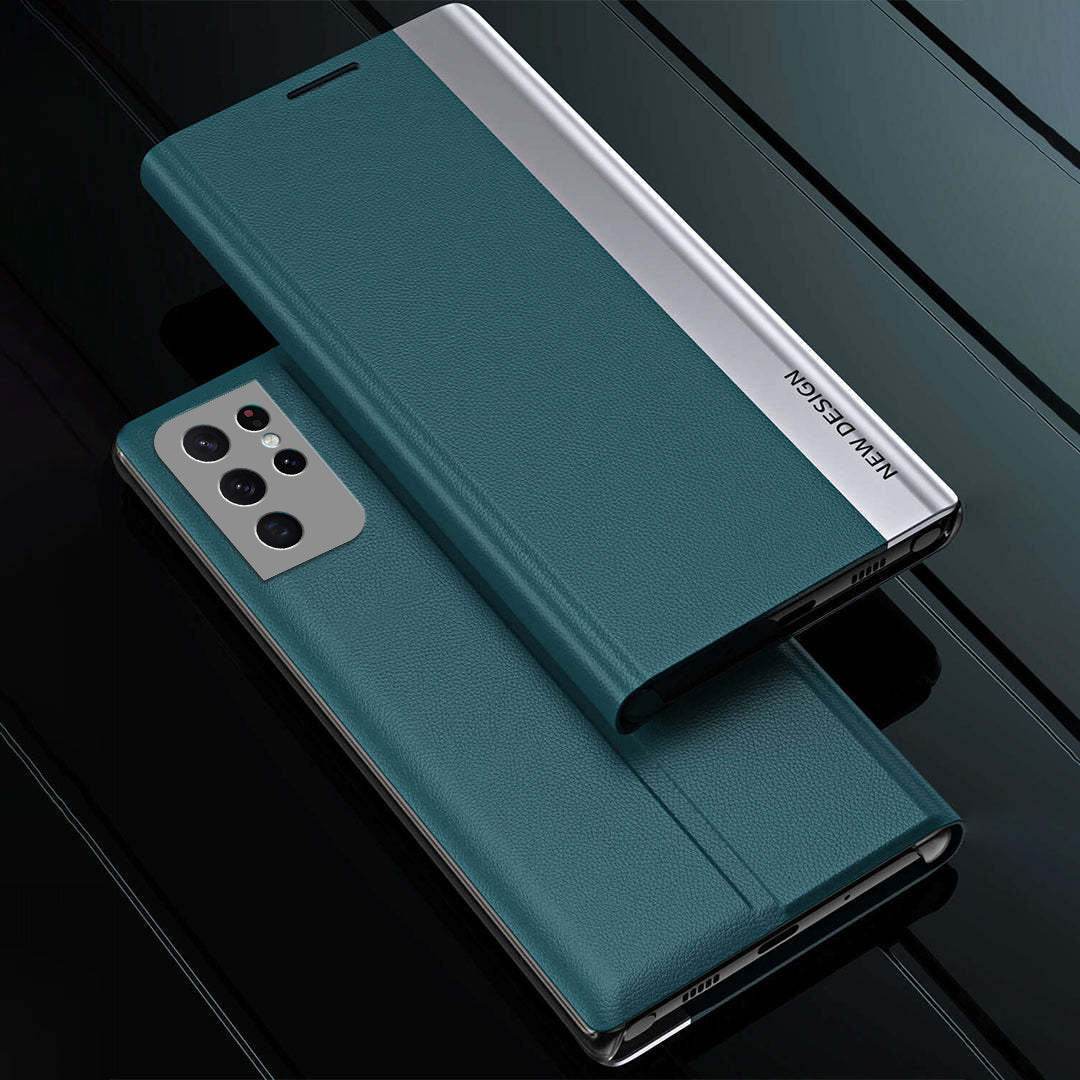 Galaxy S Series PU Leather Side Window Flip Case - Million Cases 