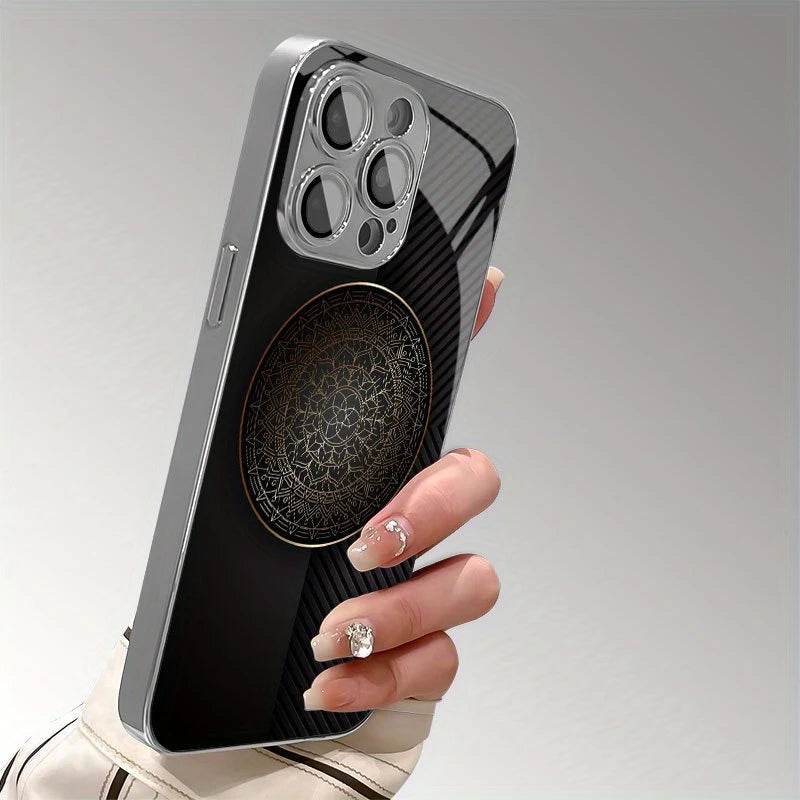 Intricate Crystal Glass Case for iPhone - Regalia Series - Million Cases 