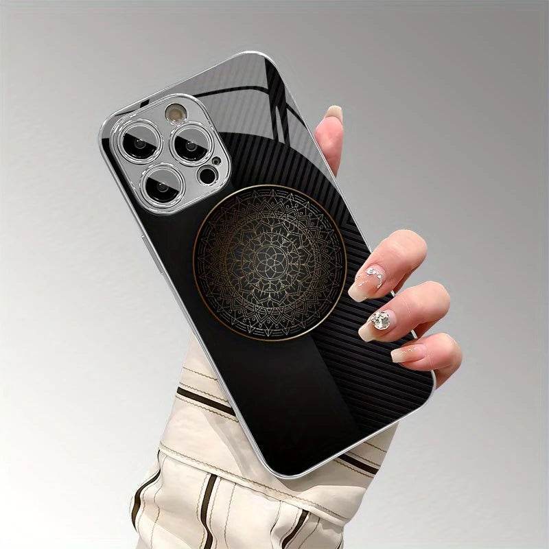 Intricate Crystal Glass Case for iPhone - Regalia Series - Million Cases 