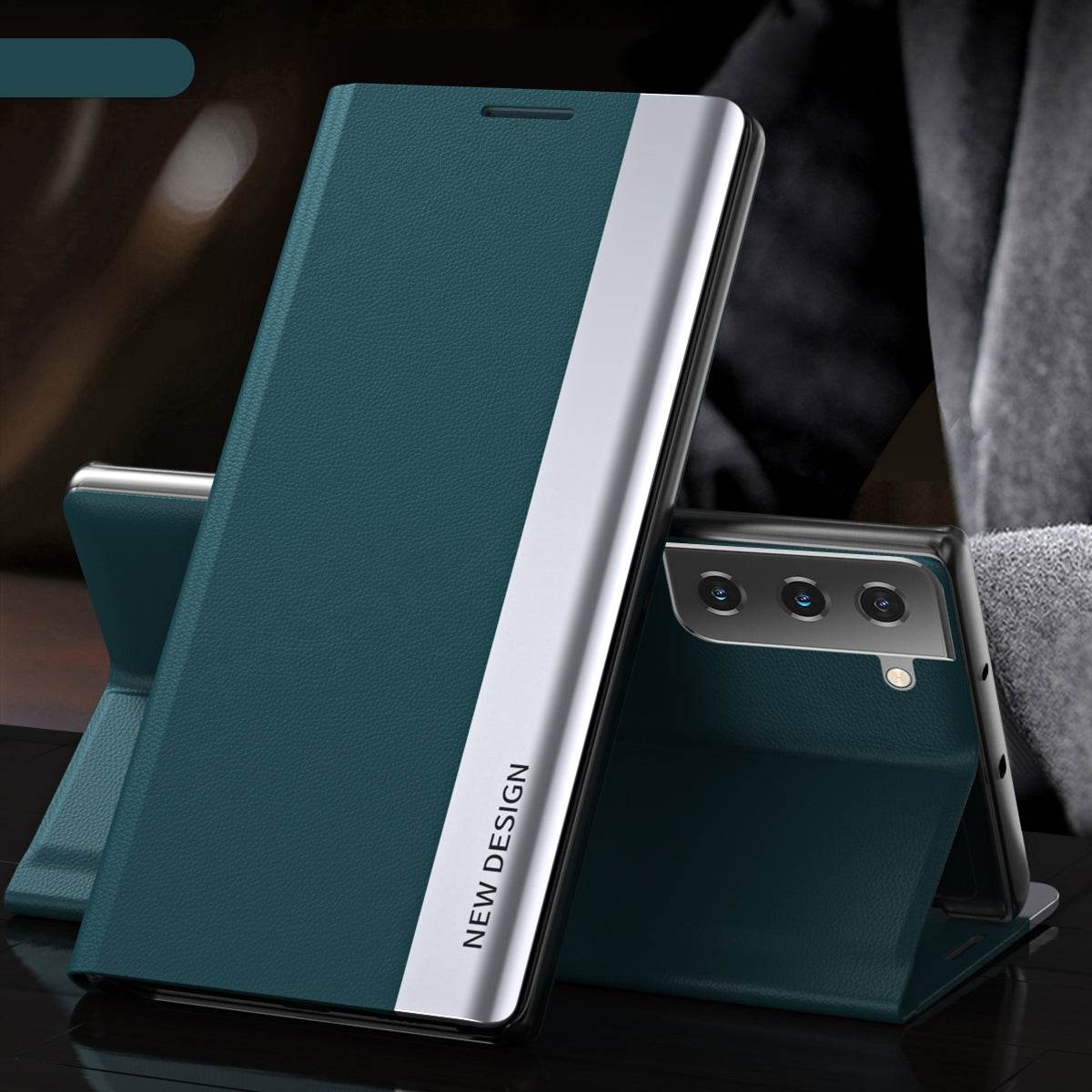 Galaxy S Series PU Leather Side Window Flip Case - Million Cases 
