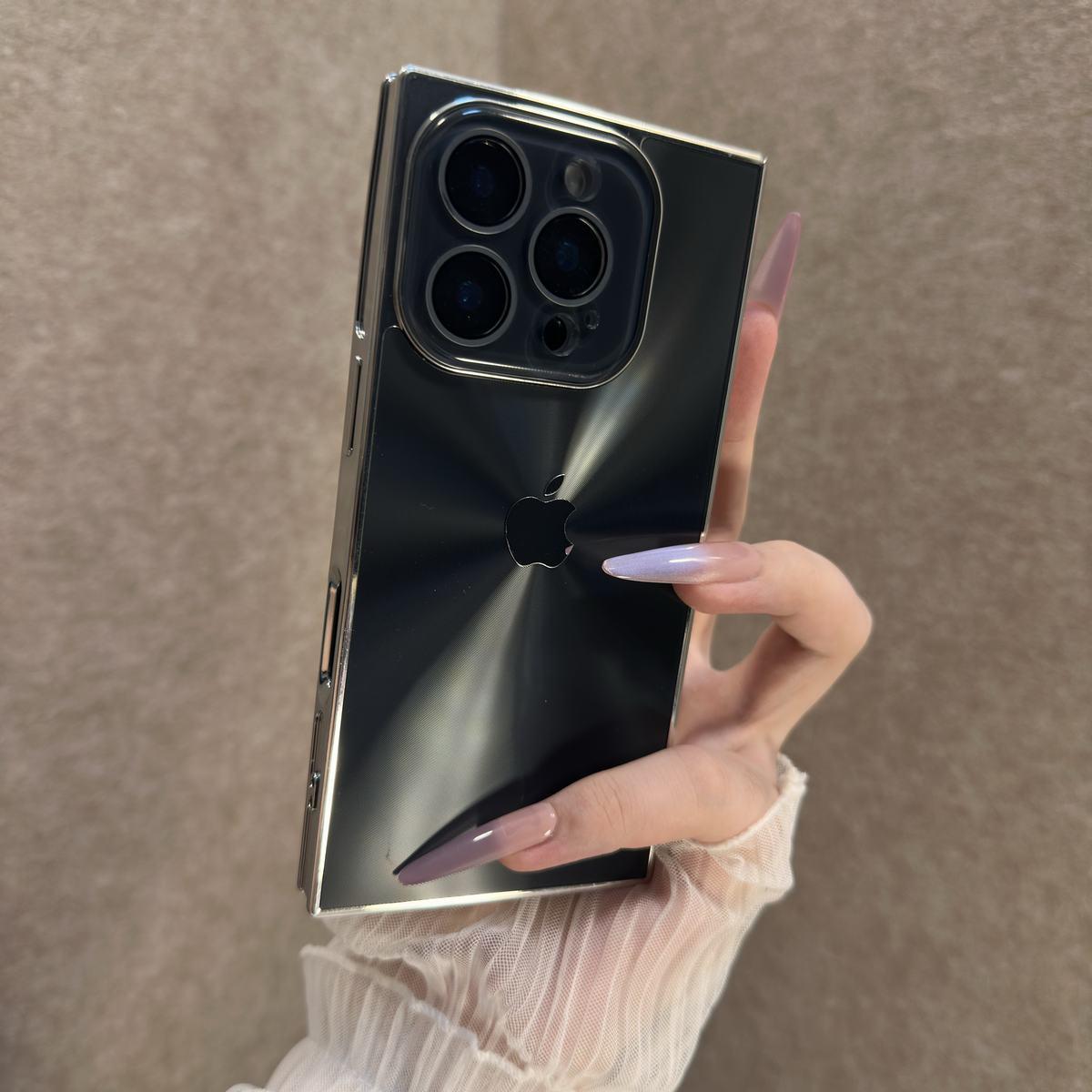 iPhone Series Crimson Beam Reflective Armor Case