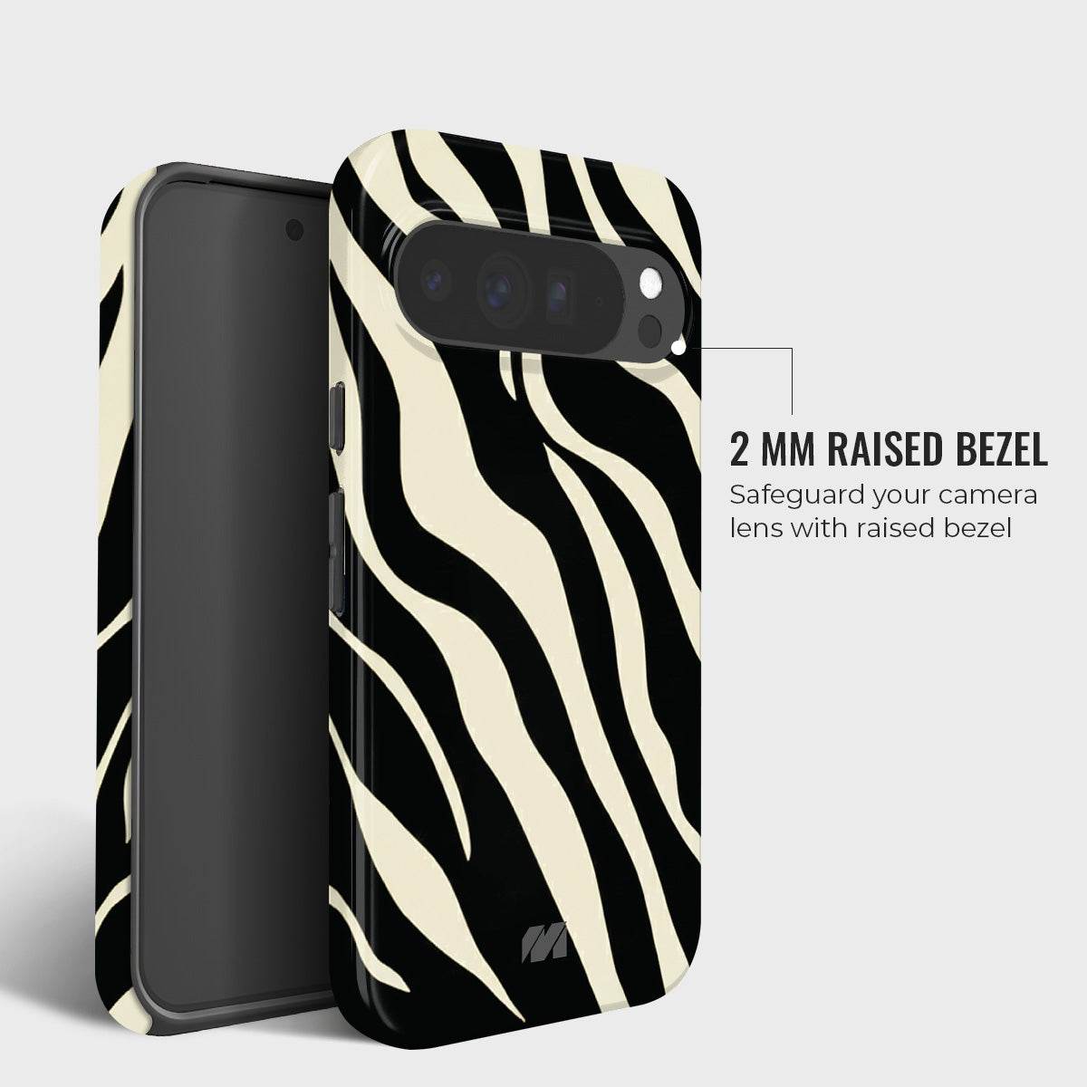 Cream & Ink Zebra - Million Cases 