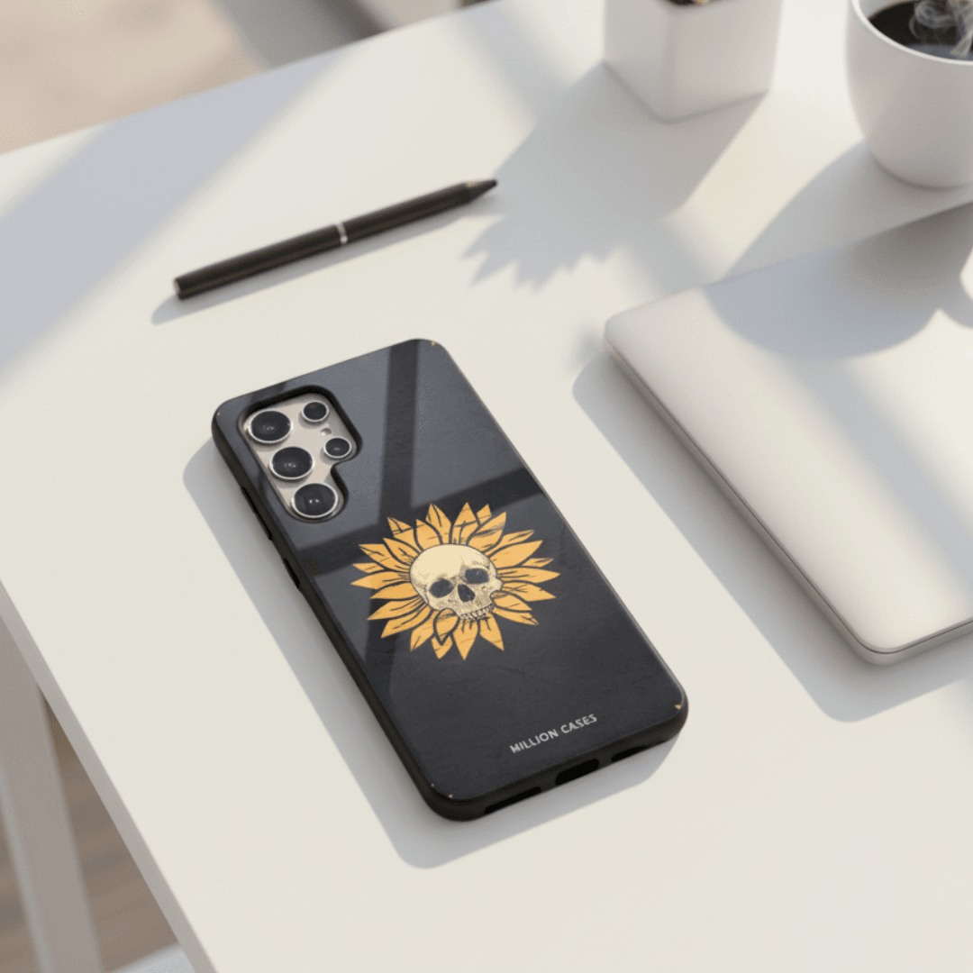 Skull Sunflower For Samsung - Spectra Series - Million Cases 