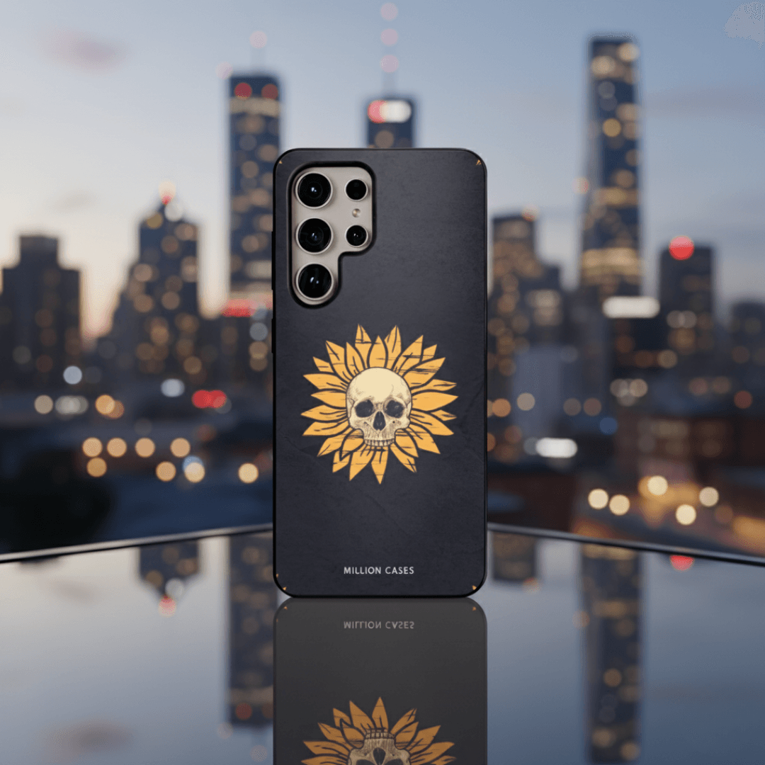 Skull Sunflower For Samsung - Spectra Series - Million Cases 