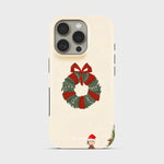 Merry Wreath Charm - Crystal