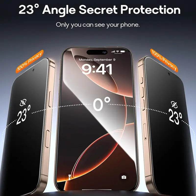 X - Level Clarity Shield Protective Privacy Tempered Glass - Million Cases 