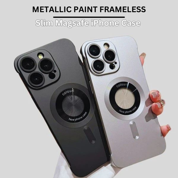 Frameless Chromatic Logocut Magnetic Case - iPhone