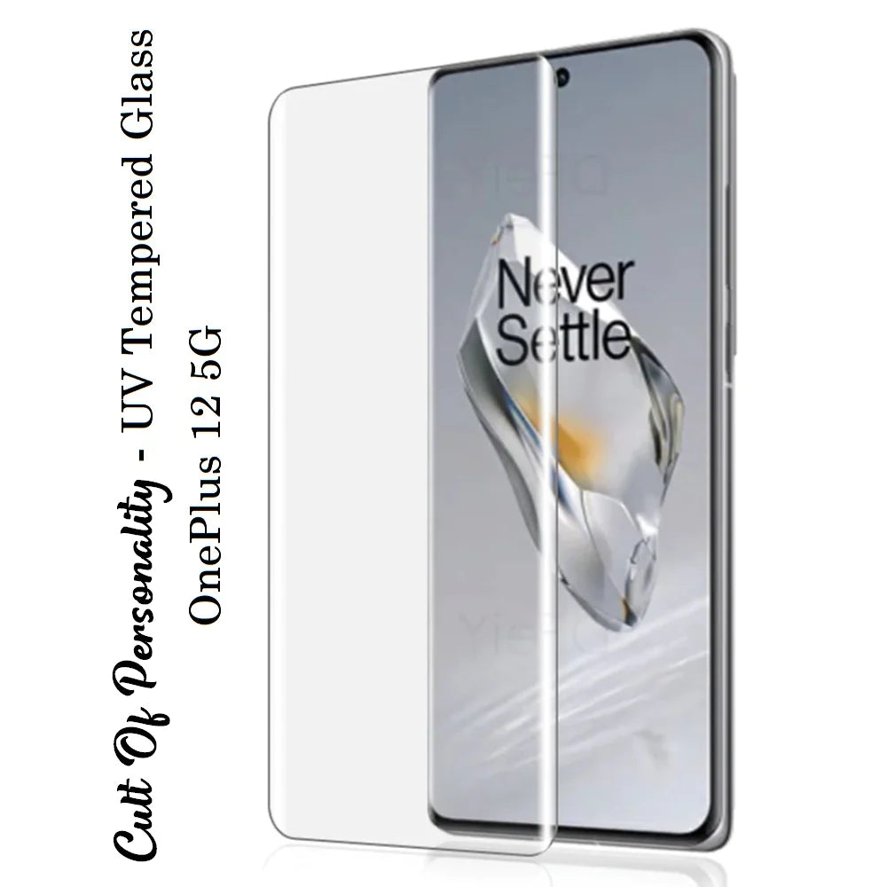 Full Liquid Glue UV Tempered Glass - OnePlus