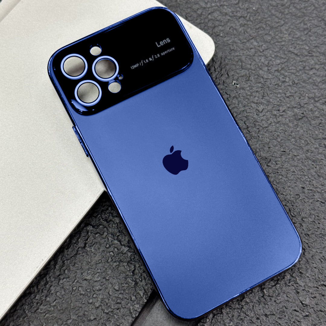 Ultra Slim Matte Shockproof Full Lens Case - iPhone