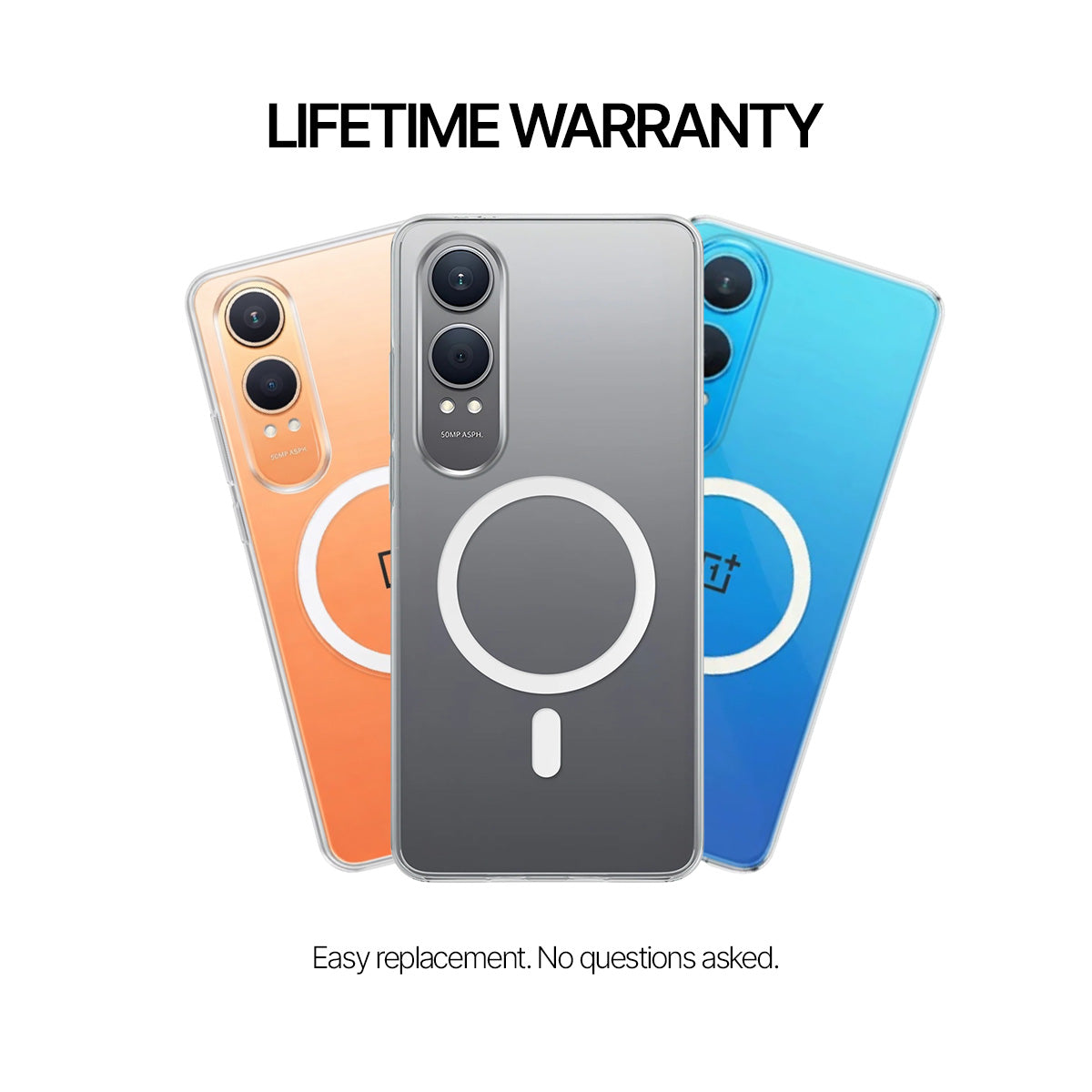OnePlus Anti-Yellow Clear Case