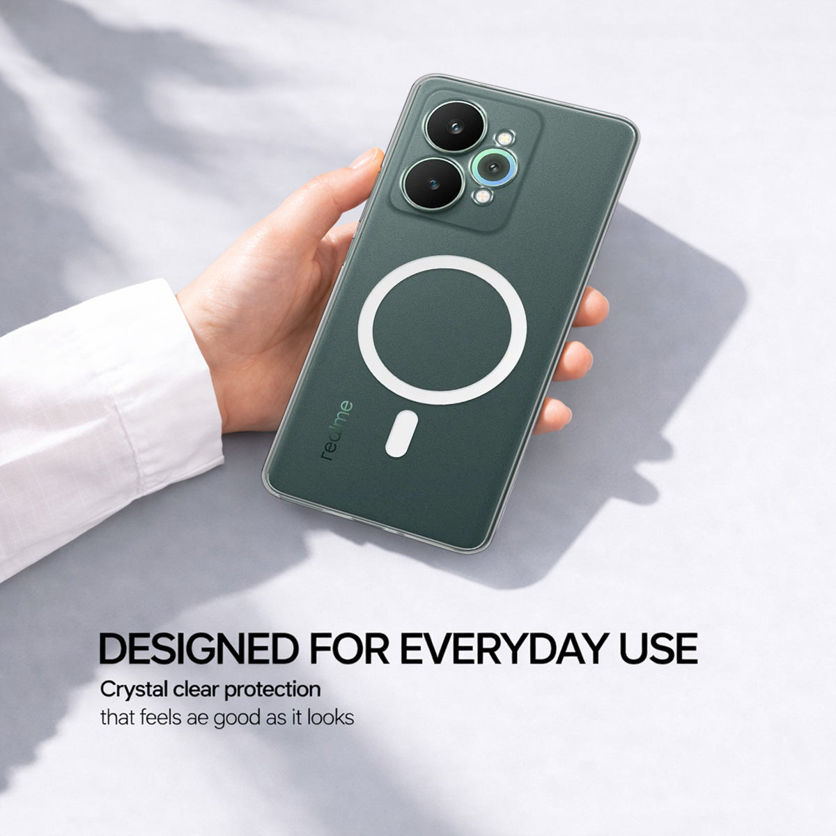 Realme Anti-Yellow Clear Case