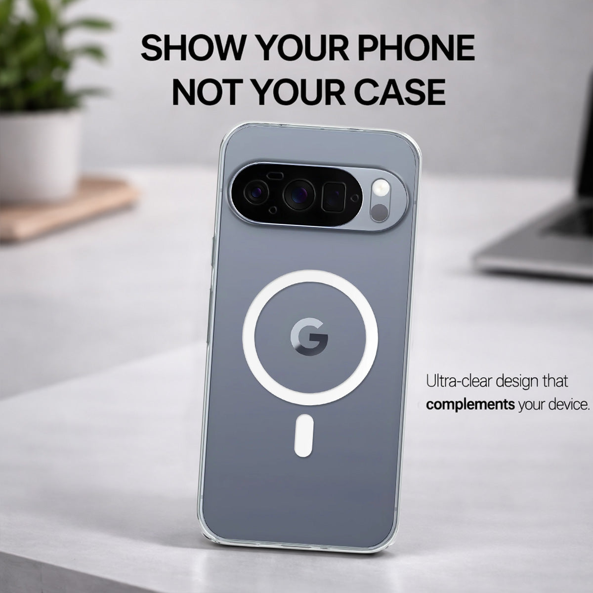 Google Pixel - Anti-Yellow Clear Case