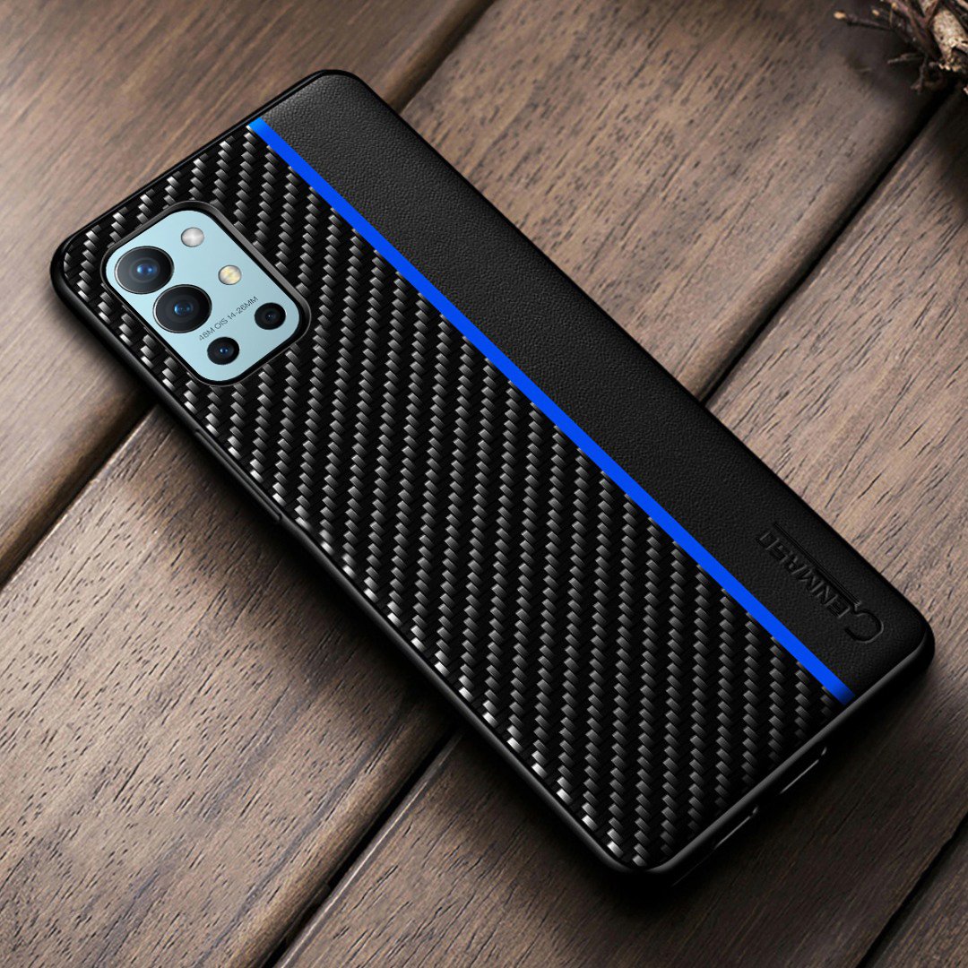 Frosted Carbon Fiber PU Leather Protective Case - OnePlus