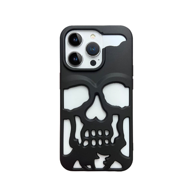iPhone 13 Series Hollow Skull Design Case