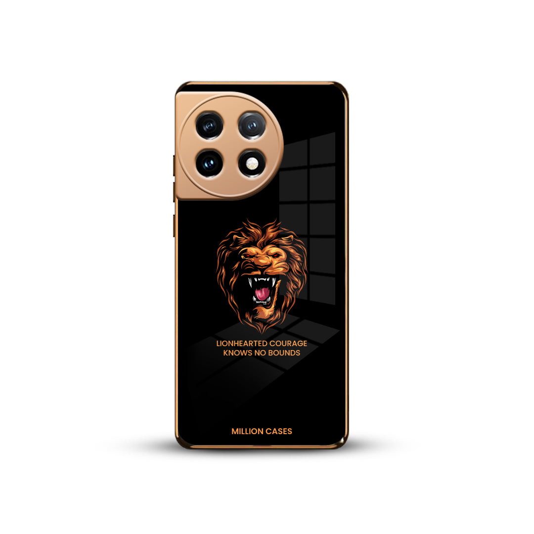 Majestic Lion Glass Phone Case - OnePlus