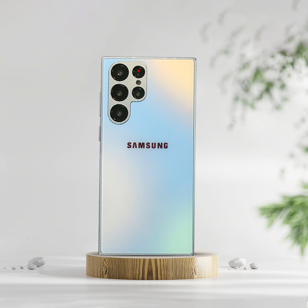 Frosted Glass Back Case - Samsung
