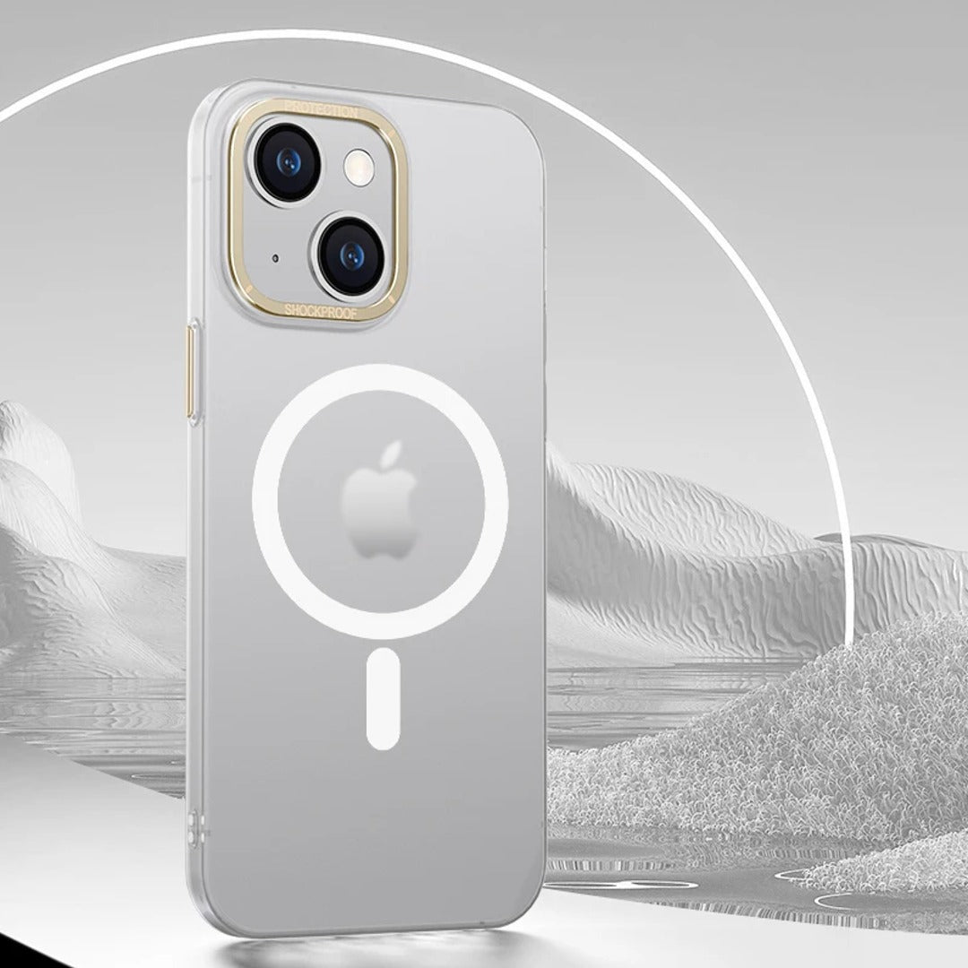 iPhone 15 Series Elegant Frame Designer MagSafe Case