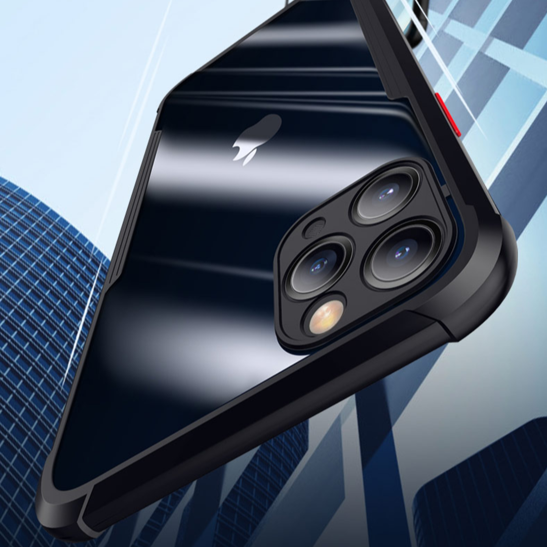 iPhone 13 Series Back Eagle Shockproof Transparent Case