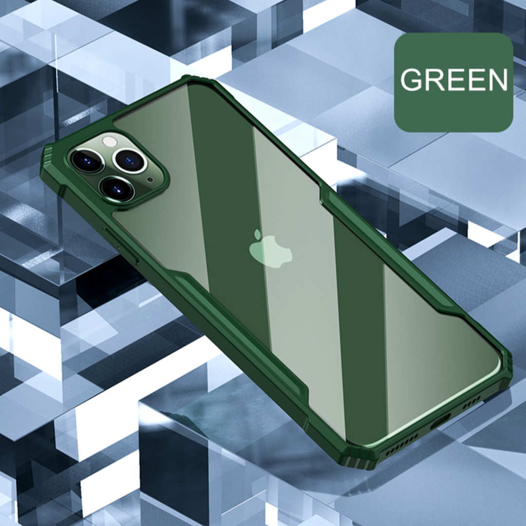 iPhone 13 Series Back Eagle Shockproof Transparent Case