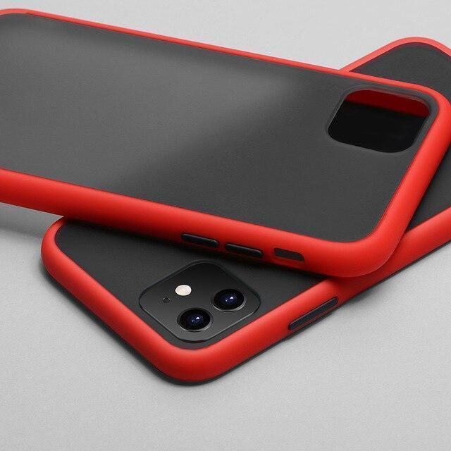iPhone 13 Series Luxury Shockproof Matte Finish Case