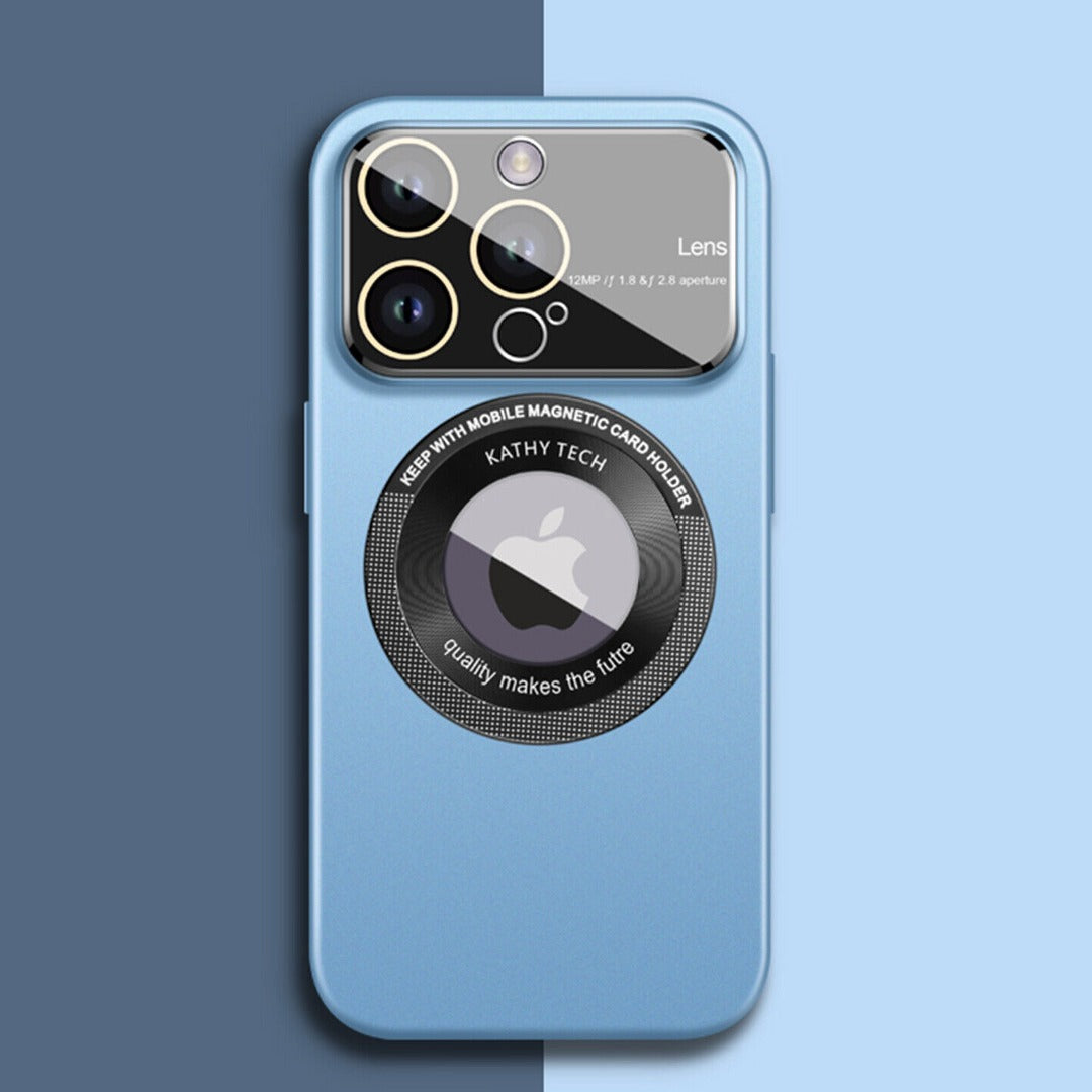 iPhone 13 Series MagSafe Glass Lens Protector Matte Case