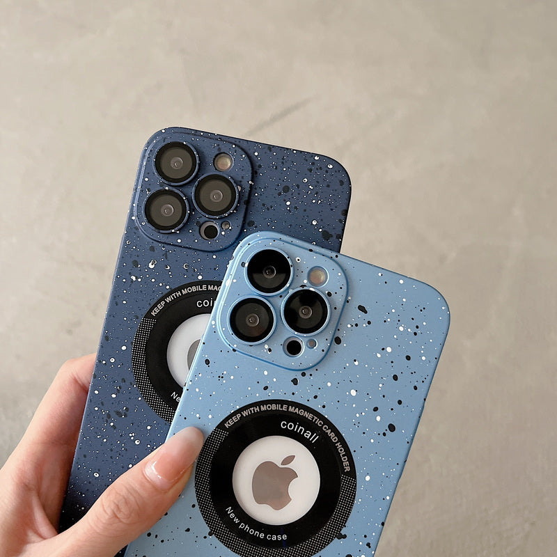 Magnetic Splash Ink Style Case - iPhone