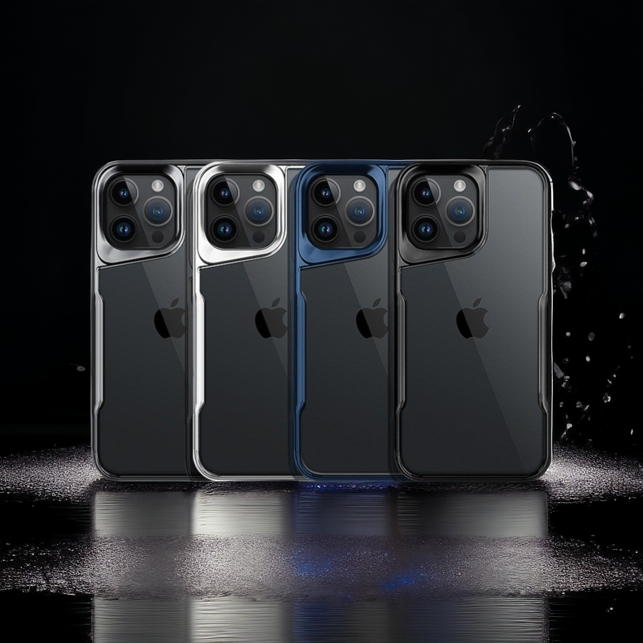 Minimalist Hybrid Acrylic Defender Case - iPhone