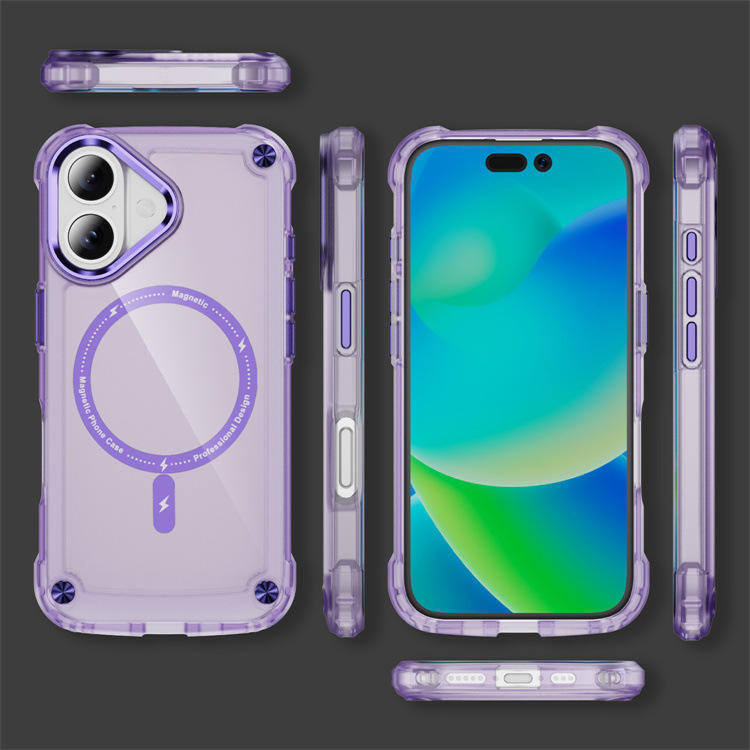 iPhone 16 Series Wave Armor Matte Magsafe Shield Case