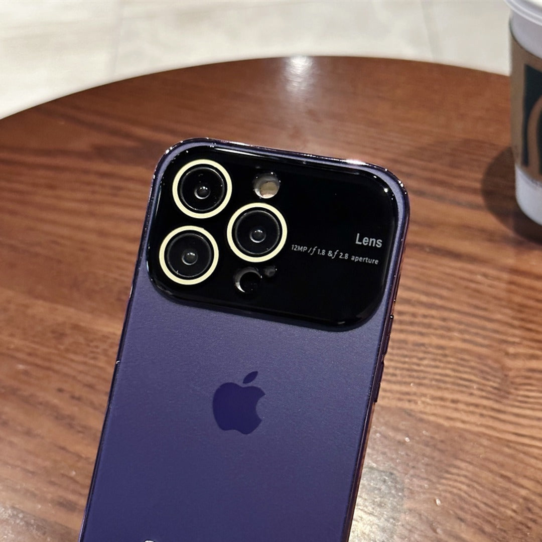 iPhone 13 Series Ultra Slim Matte Shockproof Full Lens Case