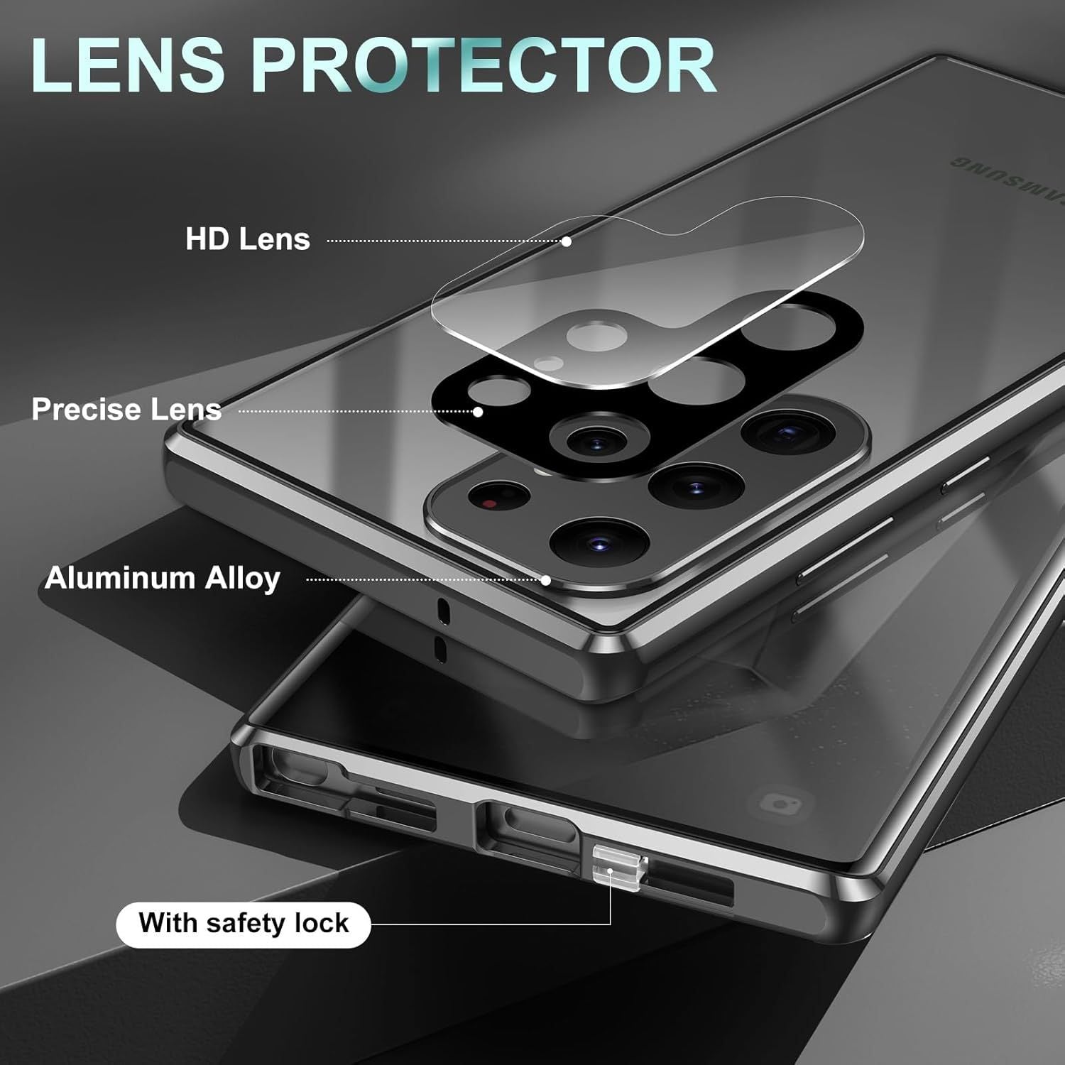 Magnetic Lock Privacy Pro Case - Samsung