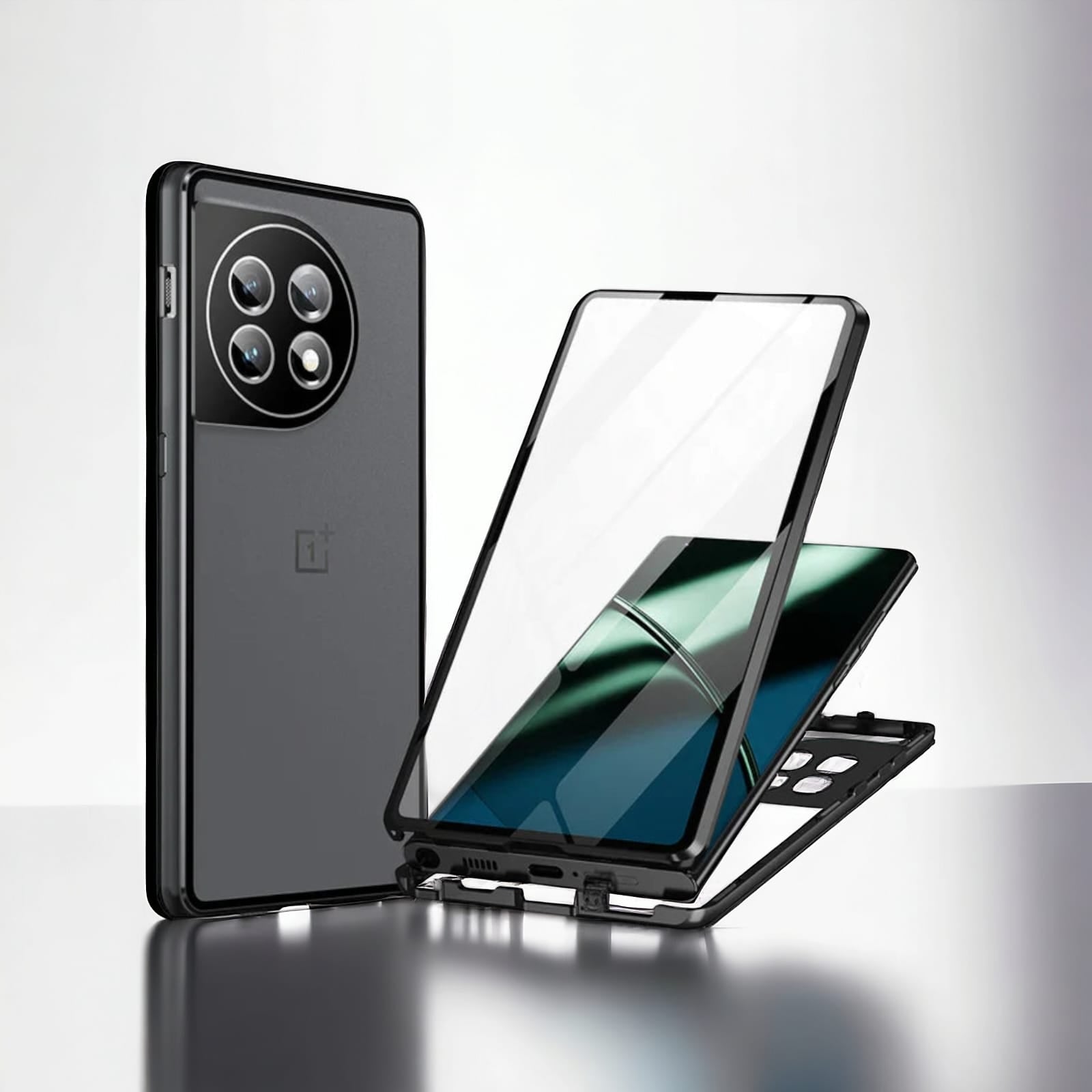 Velocity Metal Craft Dual Glass Armor Case - OnePlus