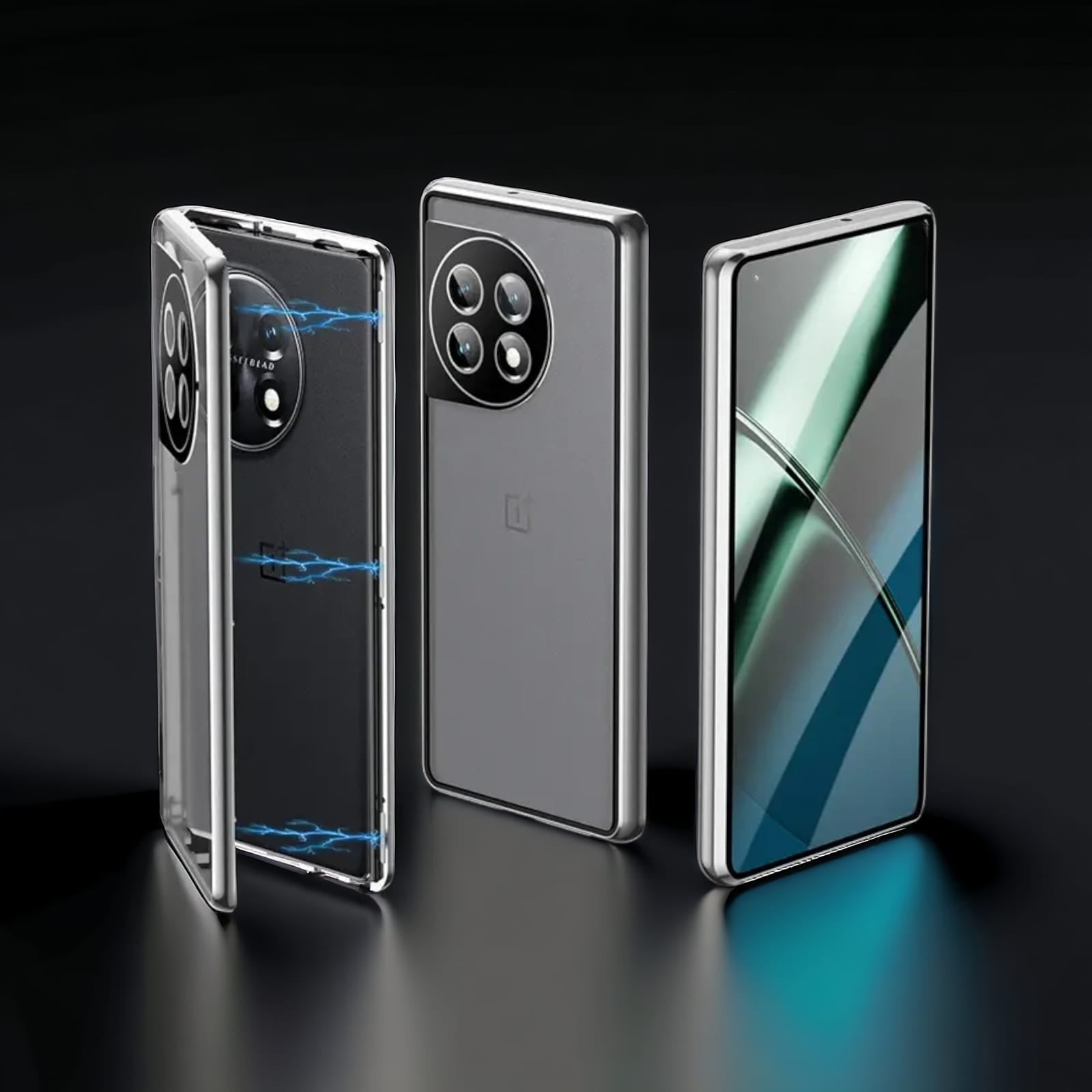 Velocity Metal Craft Dual Glass Armor Case - OnePlus