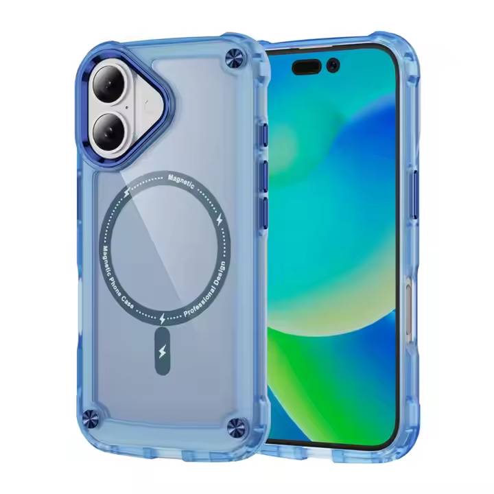 iPhone 16 Series Wave Armor Matte Magsafe Shield Case