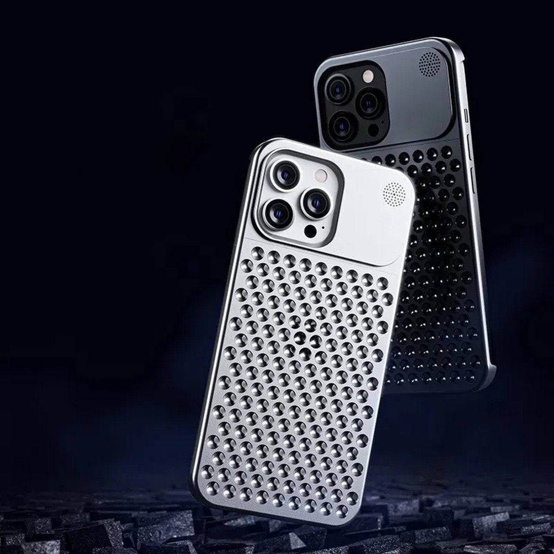 iPhone 14 Series Aero Mesh ® Metallic Hybrid Case