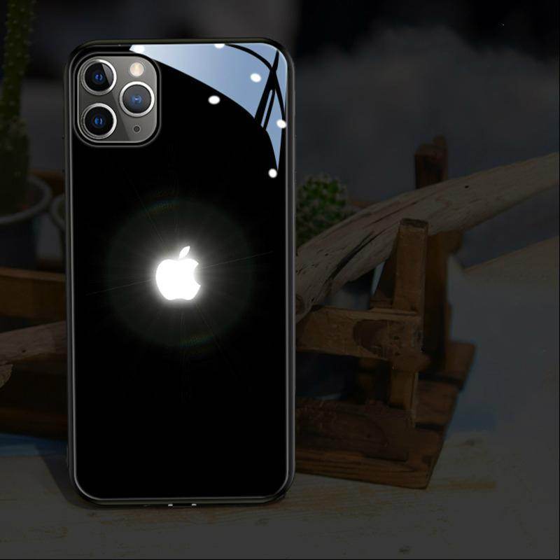 Apple Iphone 11 Light Up Apple Logo Case Back Cover Light Up Cases